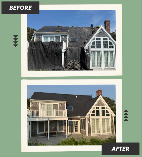 Wellfleet Cape Cod Roof Replacement